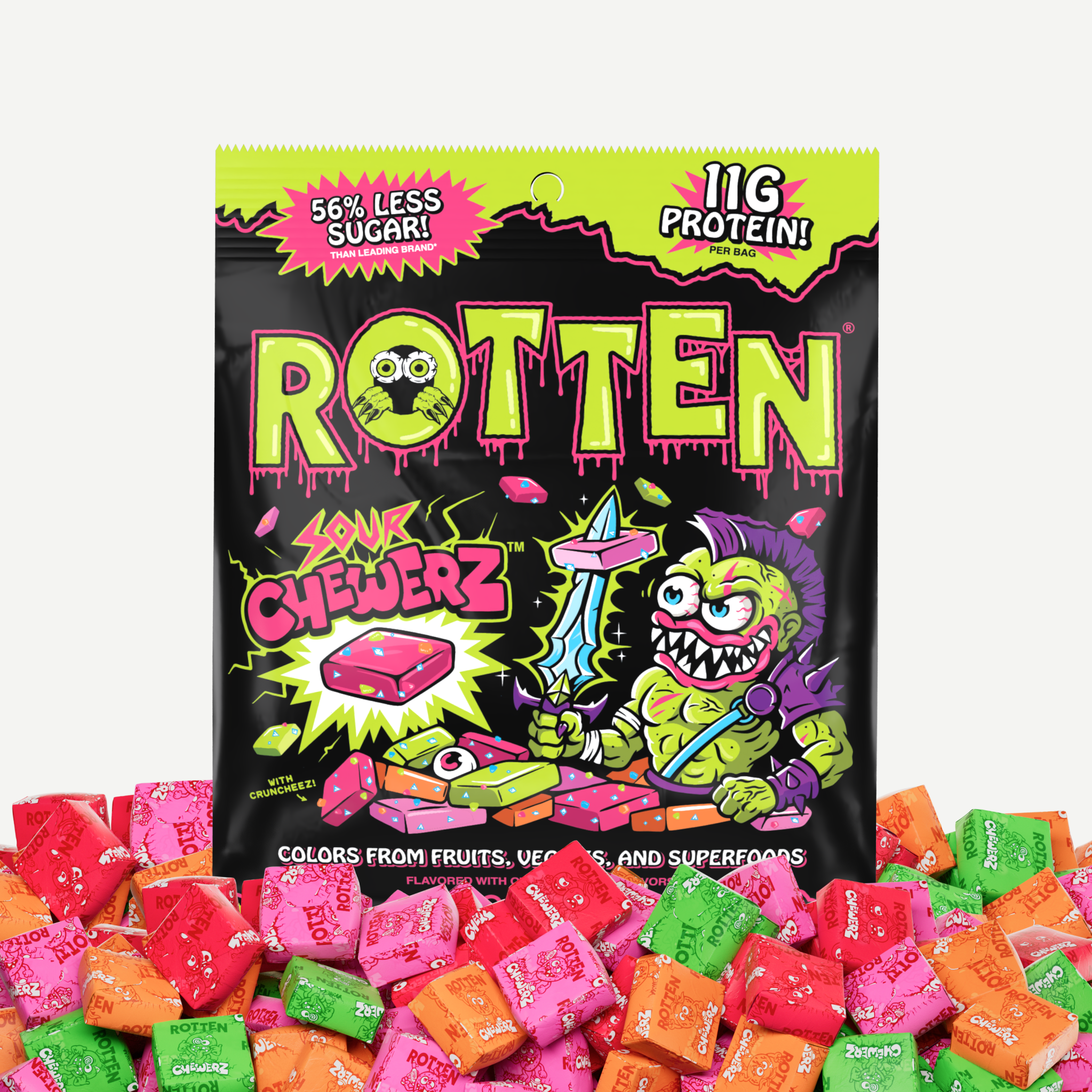 どろあわわ Sour Chewerz – Rotten