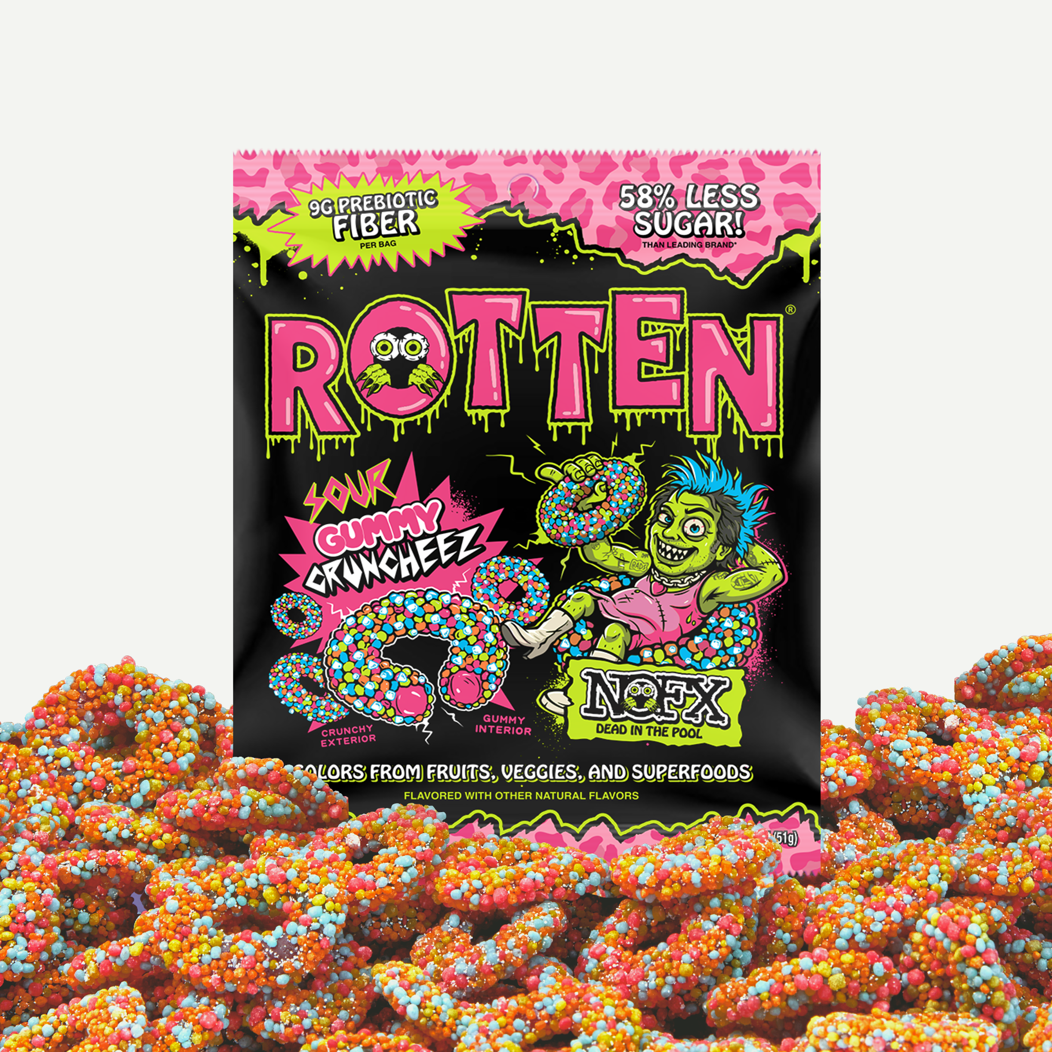 Sour Gummy Cruncheez - NOFX Special Edition – Rotten