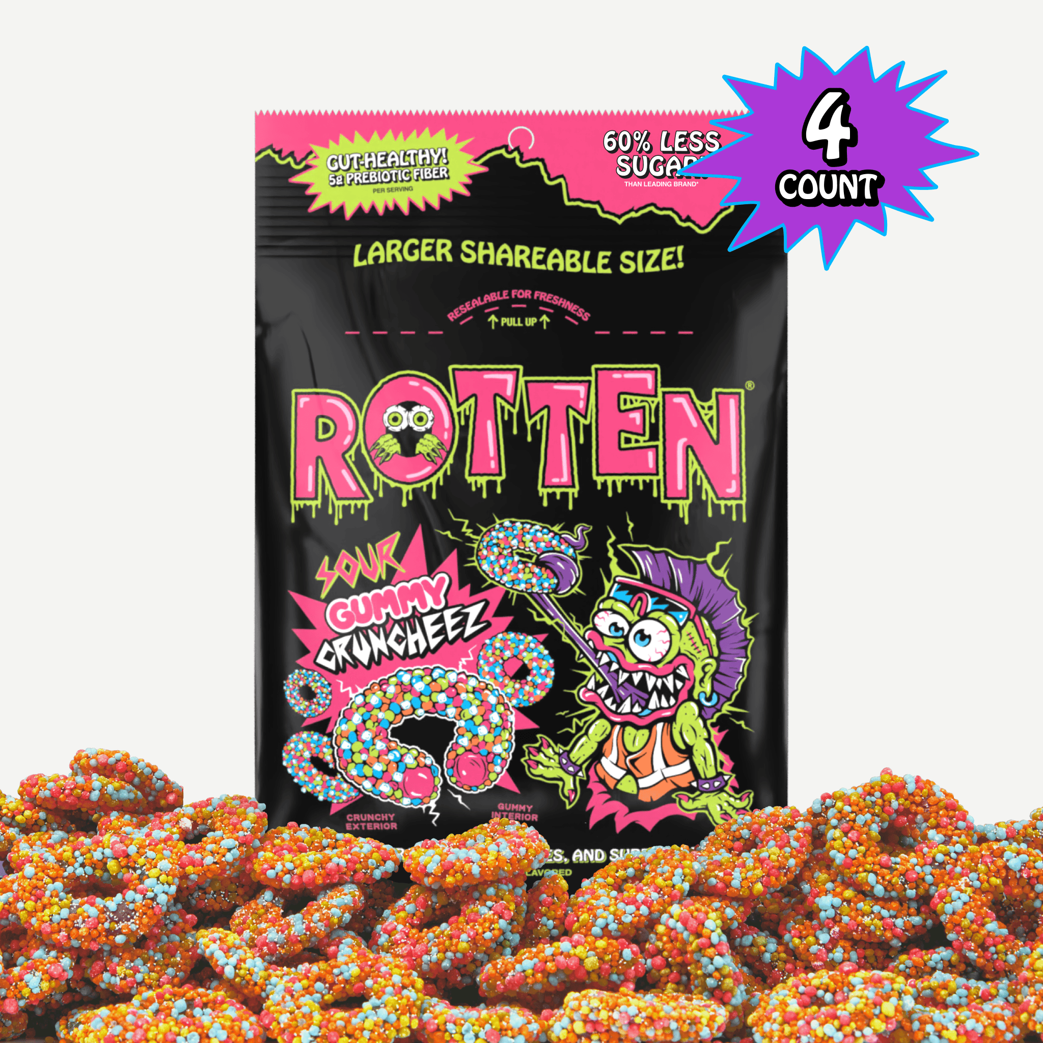 Sour Gummy Cruncheez