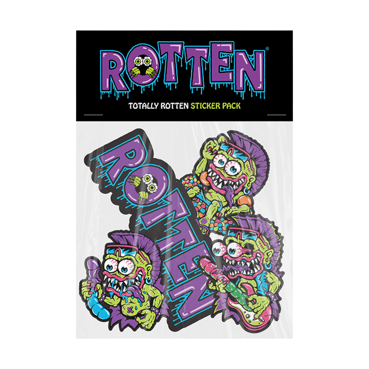 Shop Amazing Vinyl Sticker Pack | Cool Merch | Rotten™