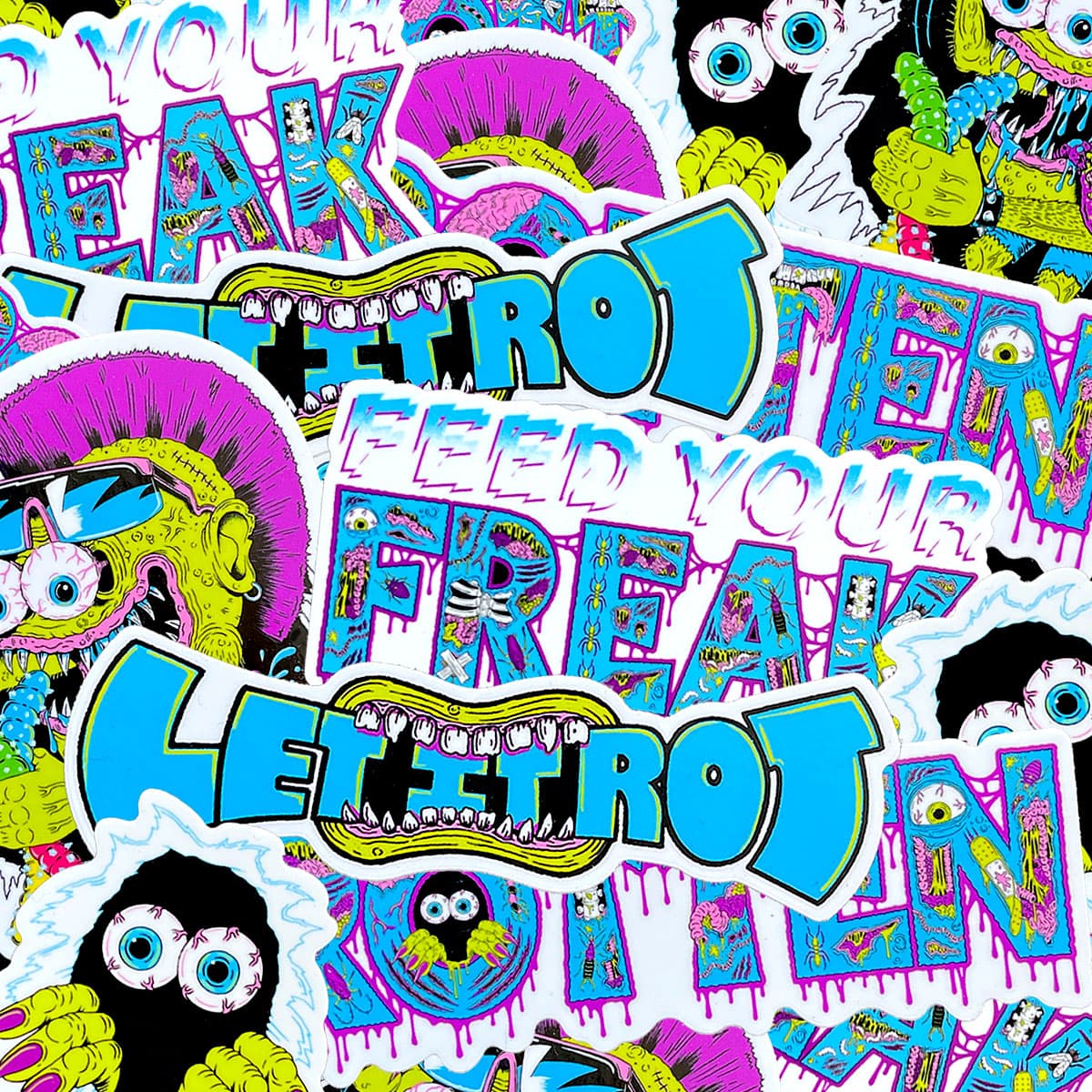 totally rotten sticker pack