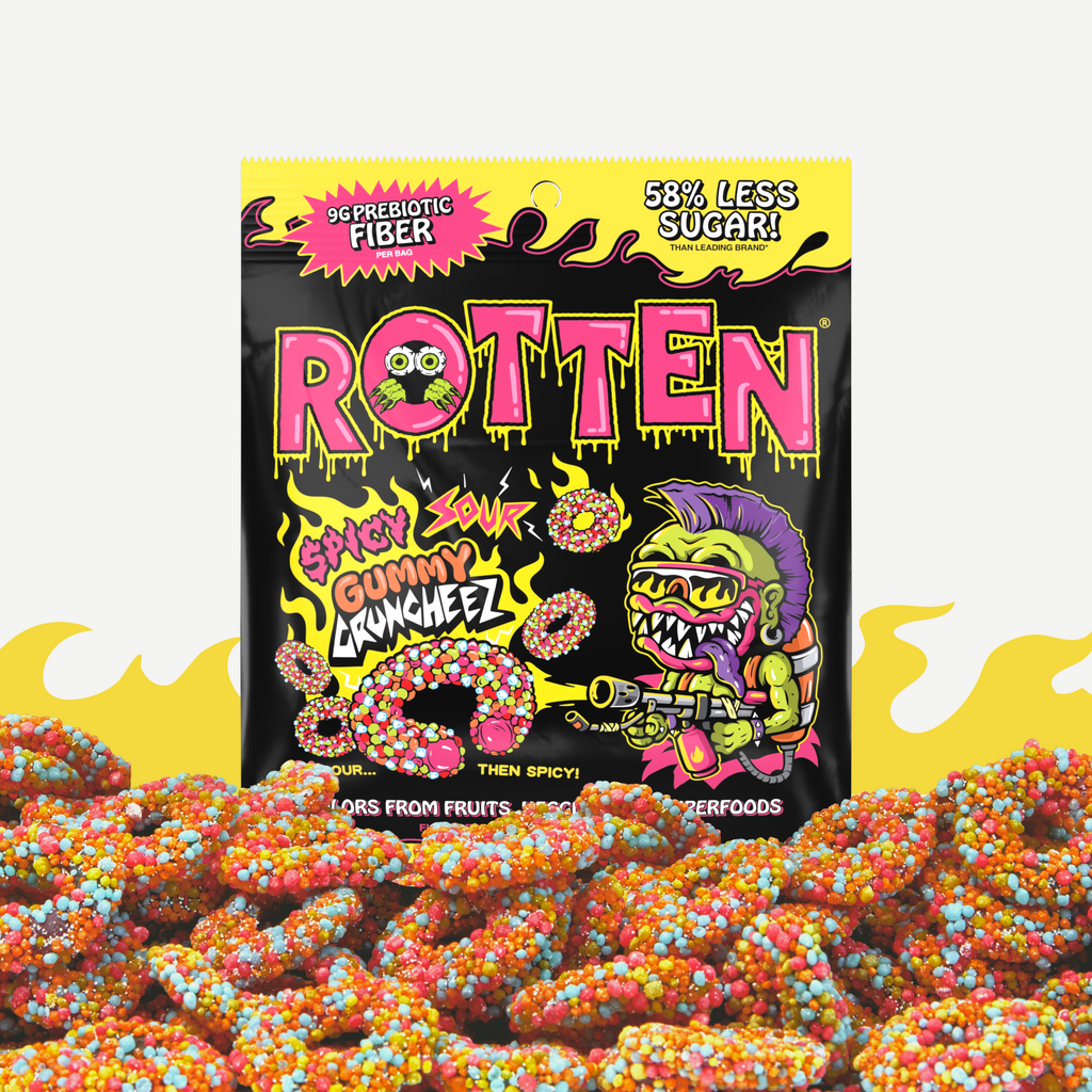 Spicy Sour Gummy Cruncheez