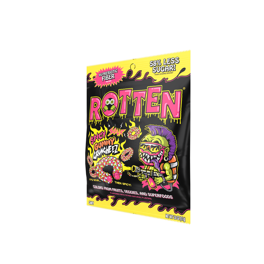 Spicy Sour Gummy Cruncheez