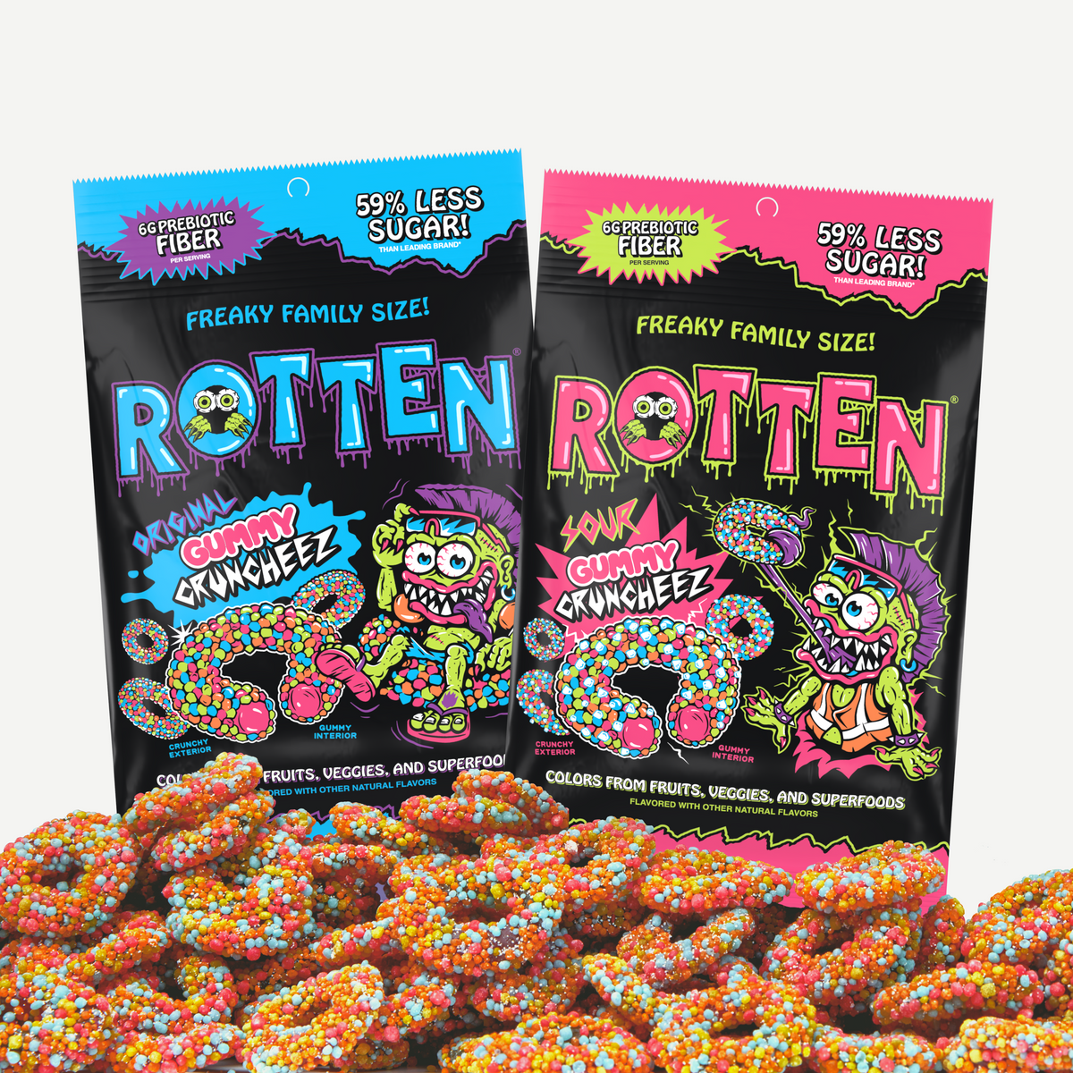 Sour Gummy Cruncheez - NOFX Special Edition – Rotten
