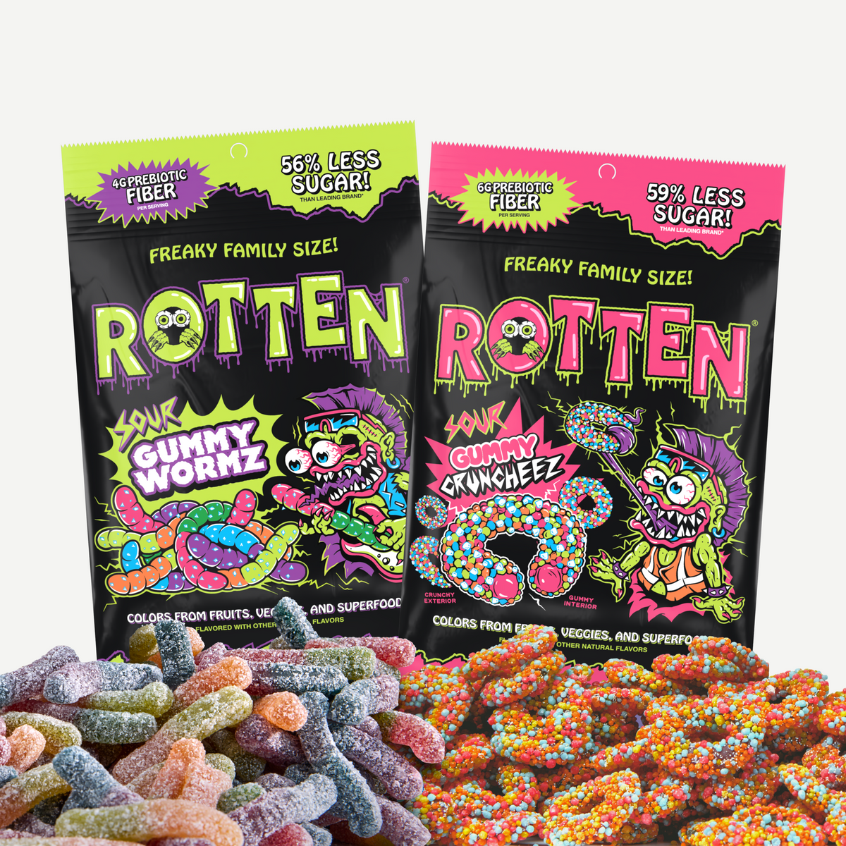 NO CUT/限定150枚/GISM.ZOUO.SWANKYS.CONFUSE Sour Gummy Cruncheez - NOFX Special Edition – Rotten