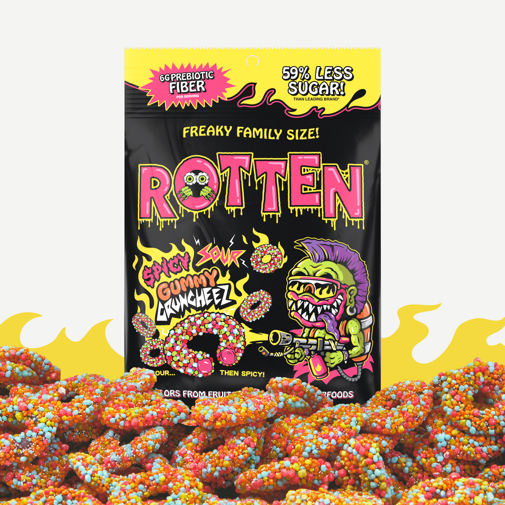 Spicy Sour Gummy Cruncheez