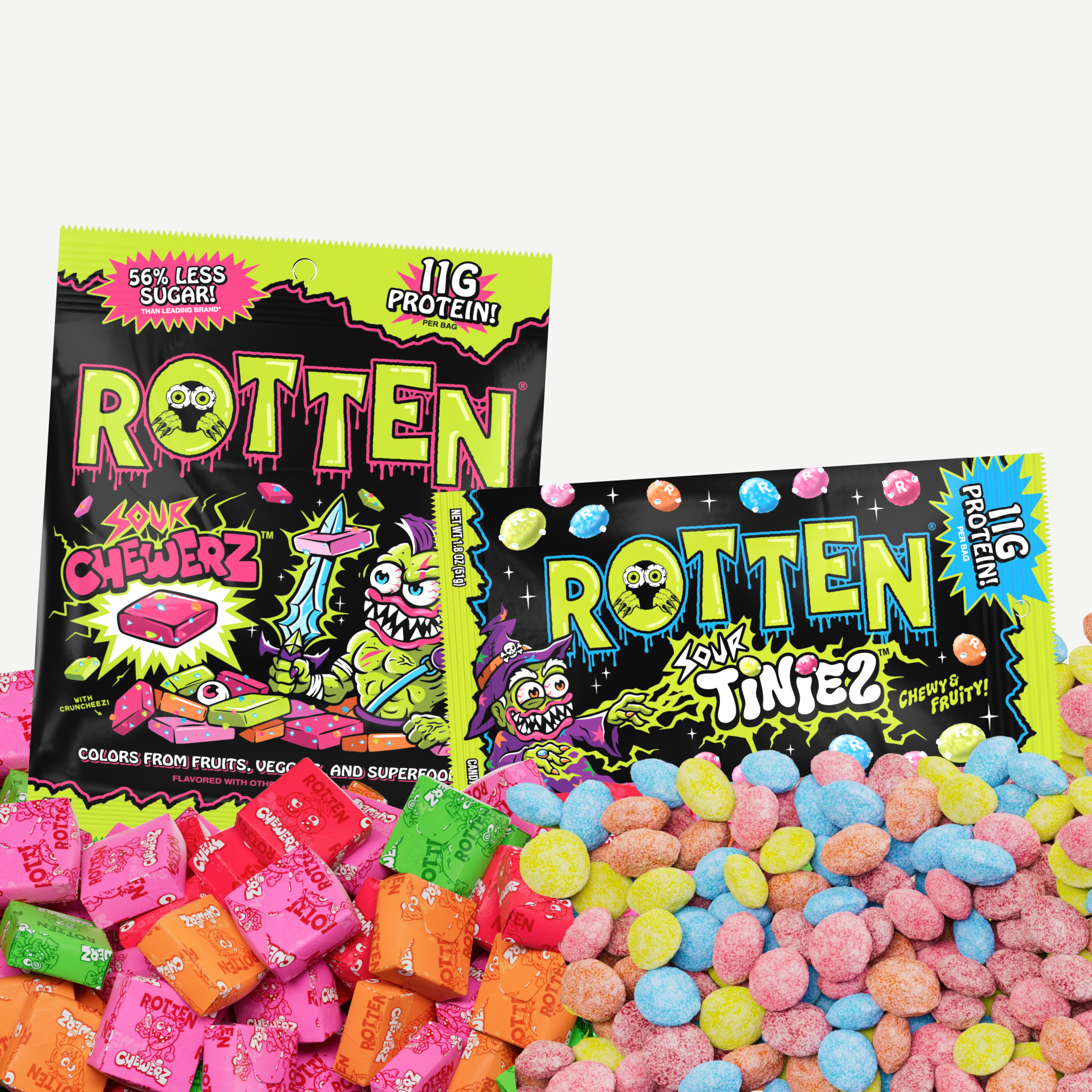 Tiniez and Chewerz Sour Variety Pack