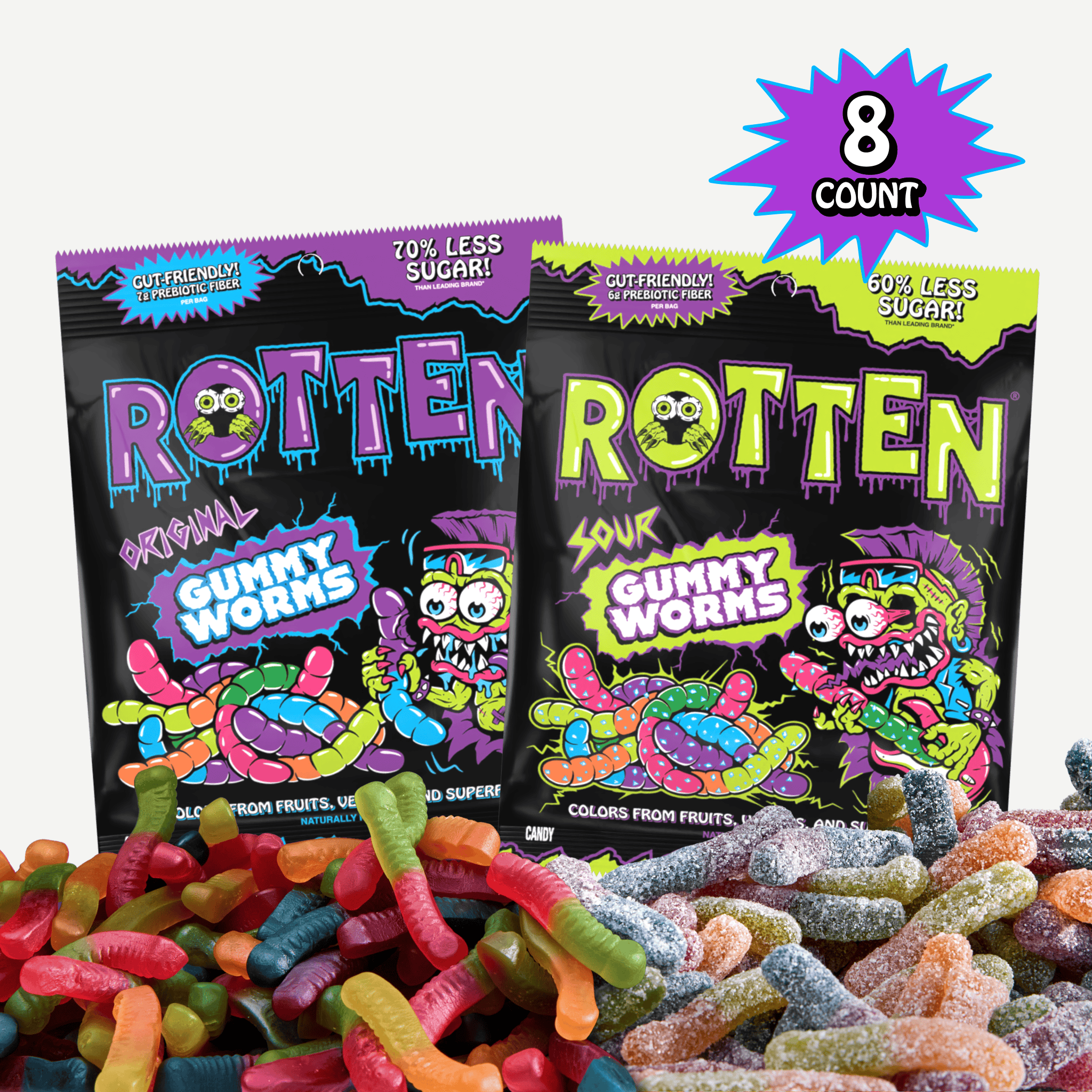 Gummy Worms, Single Serve