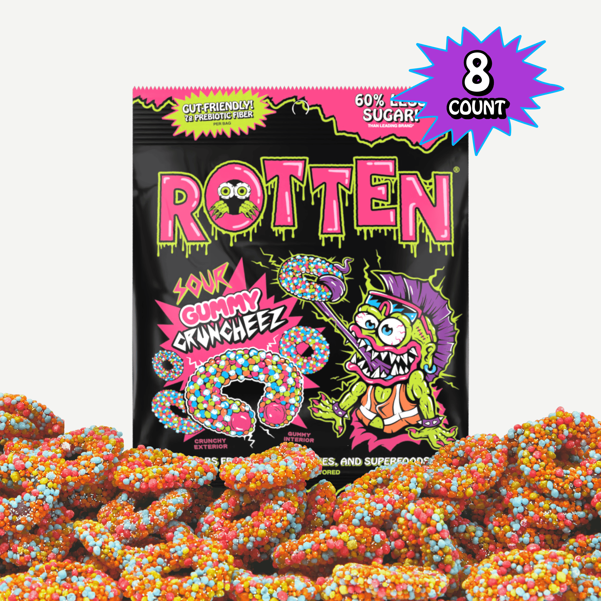 Sour Gummy Cruncheez