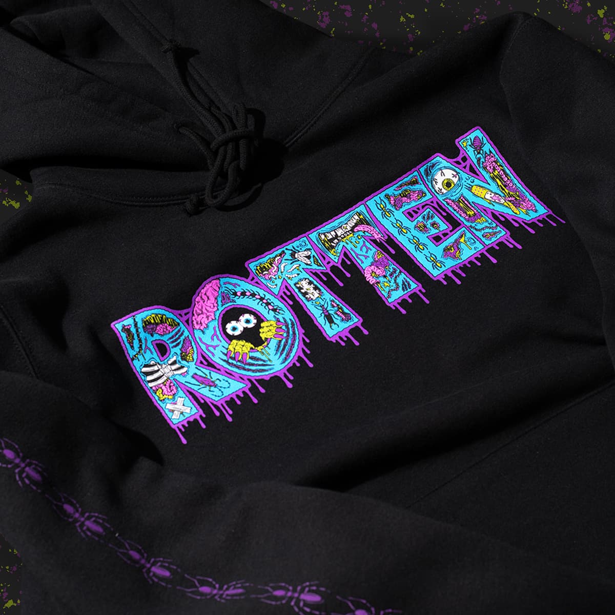 室内試着のみ RIPVANWINKLE KNIT CARDE HOODIE Get Comfy Ant Trail Hoodie | Unique Hoodie & Merch | Rotten™